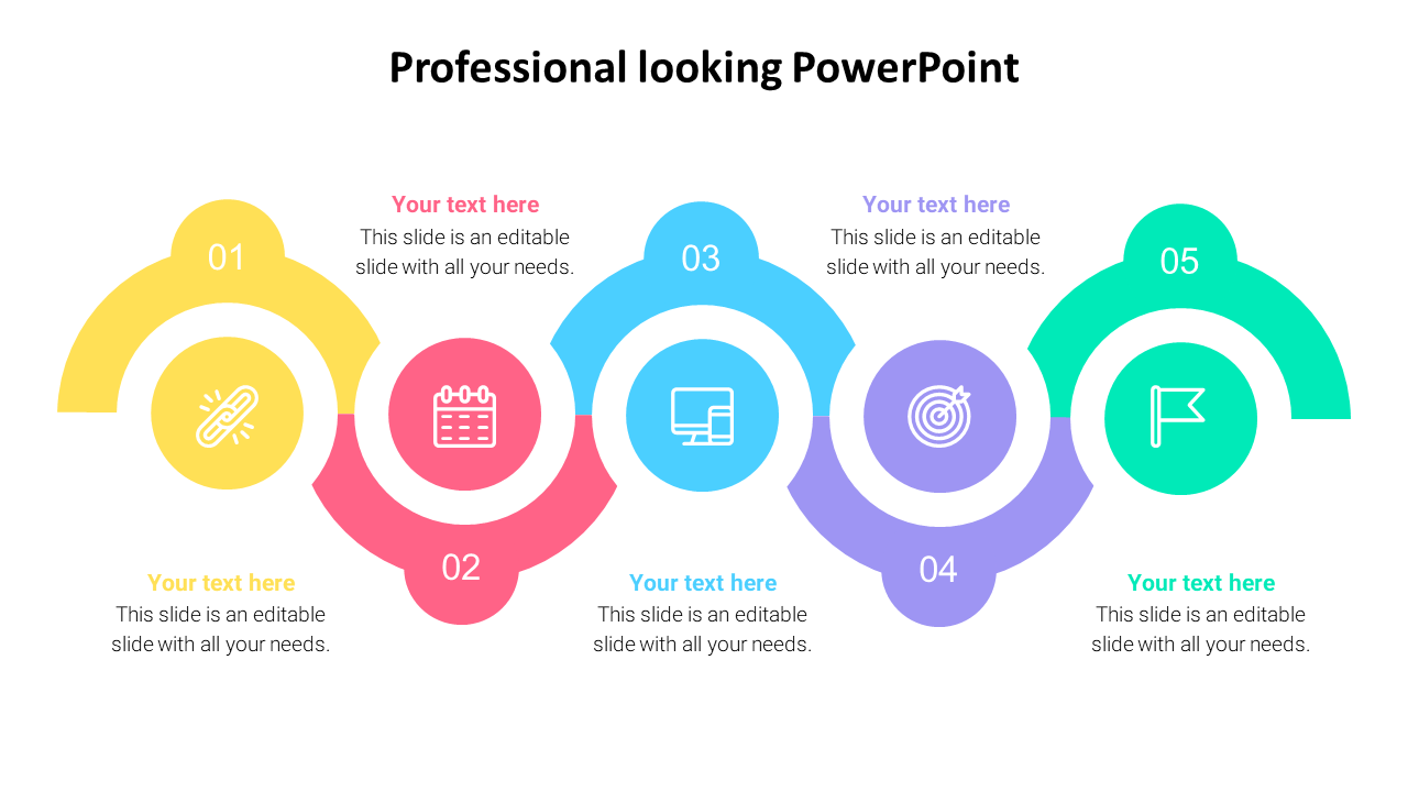 Awesome Professional Looking PowerPoint Template Design